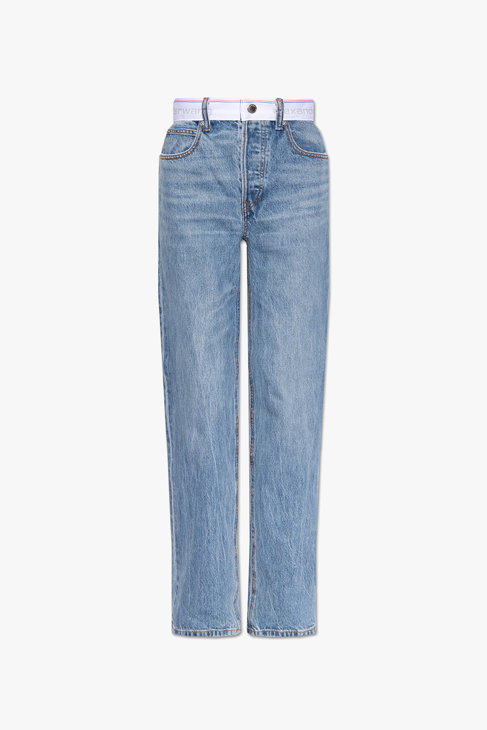 Alexander wang 2024 wide leg jeans